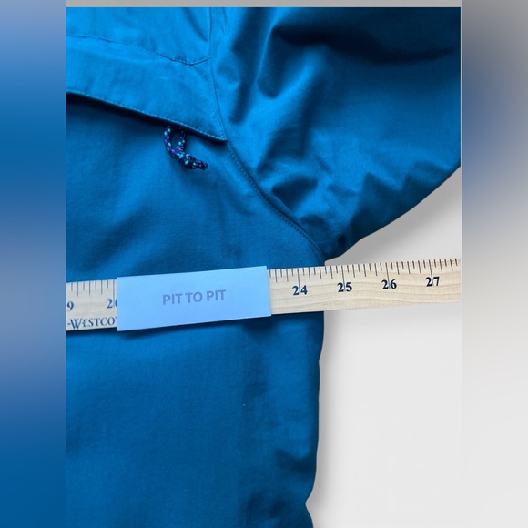 LL Bean Mens Large Regular Green Outdoor Coat Hooded Utility Jacket Vintage - Picture 4 of 11